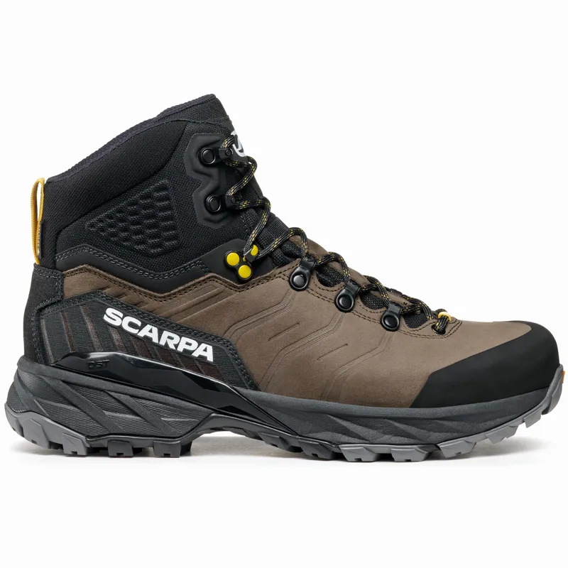 Scarpa Mens Rush TRK Pro GTX Boots - Volcano-Mustard-1