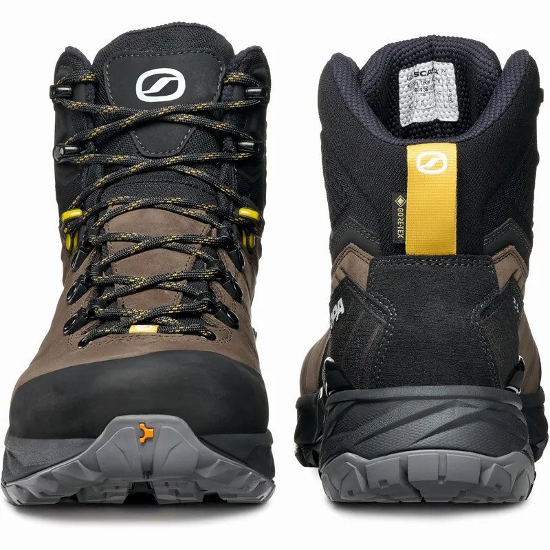 Scarpa Mens Rush TRK Pro GTX Boots - Volcano-Mustard-3