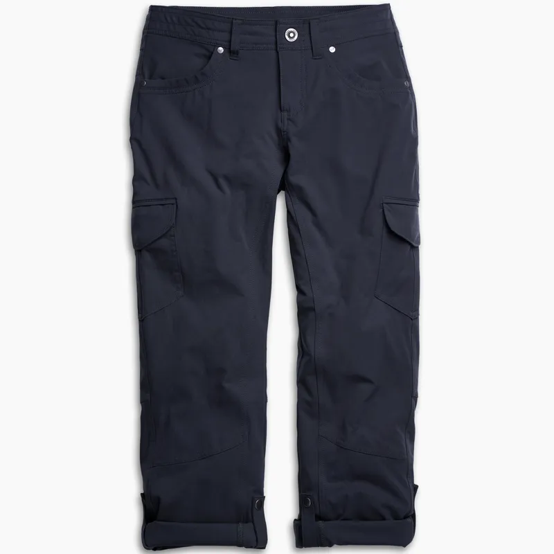 Kuhl Womens FreeFlex Roll Up Trousers - Koal-3