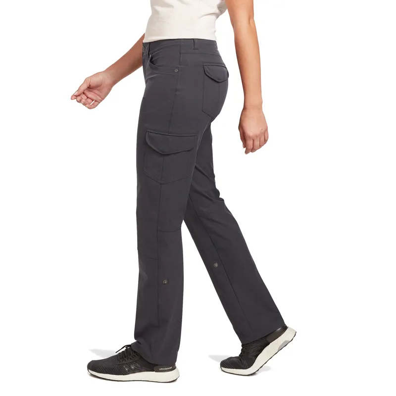 Kuhl Womens FreeFlex Roll Up Trousers - Koal-1