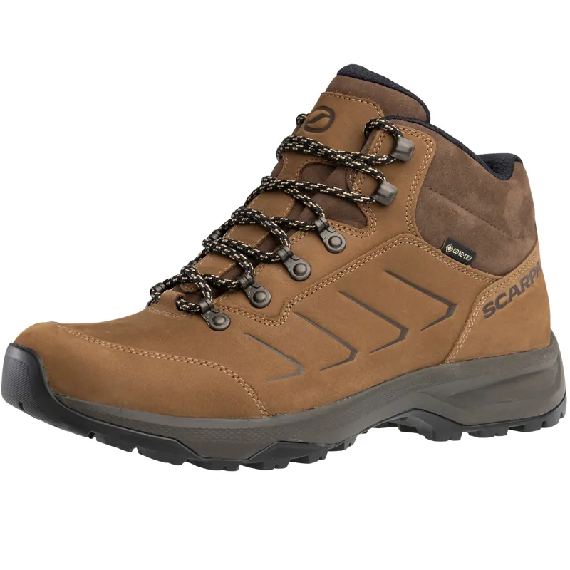 Scarpa Mens Cyrus 2 Mid GTX Boots - Brown-Black-1