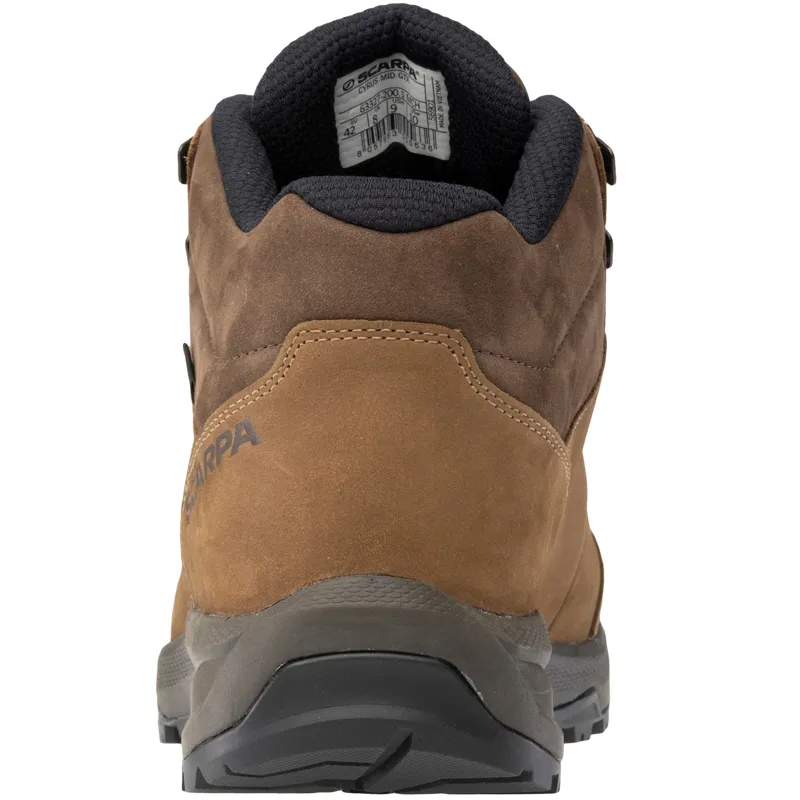 Scarpa Mens Cyrus 2 Mid GTX Boots - Brown-Black-5