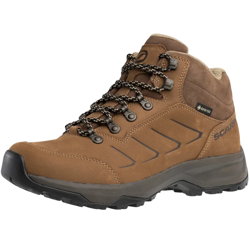 Scarpa Womens Cyrus 2 Mid GTX Boots - Brown-Natural-1