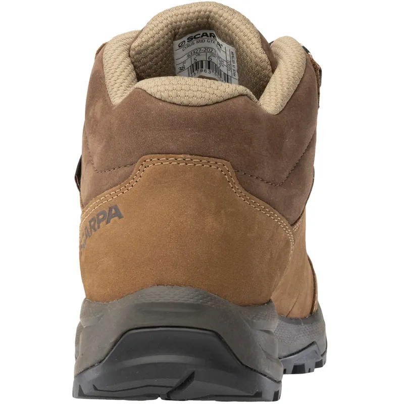 Scarpa Womens Cyrus 2 Mid GTX Boots - Brown-Natural-5