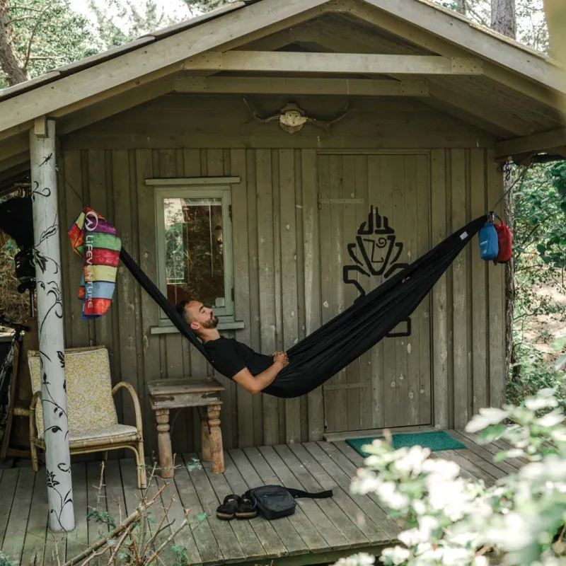 Lifeventure SoftFibre Trek Towel - Striped Planks-4