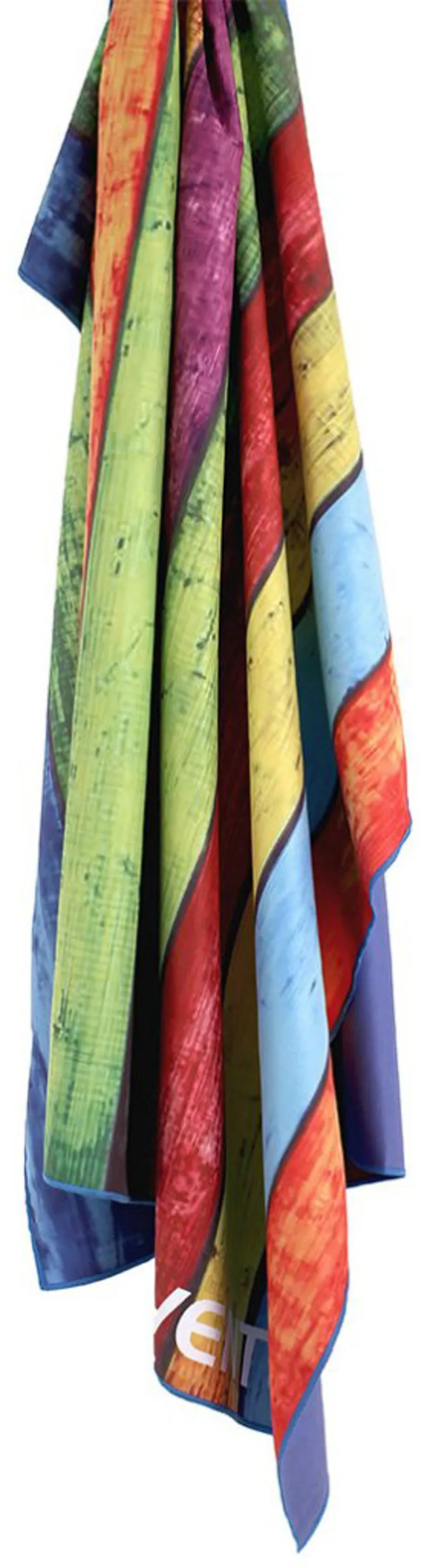 Lifeventure SoftFibre Trek Towel - Striped Planks-2