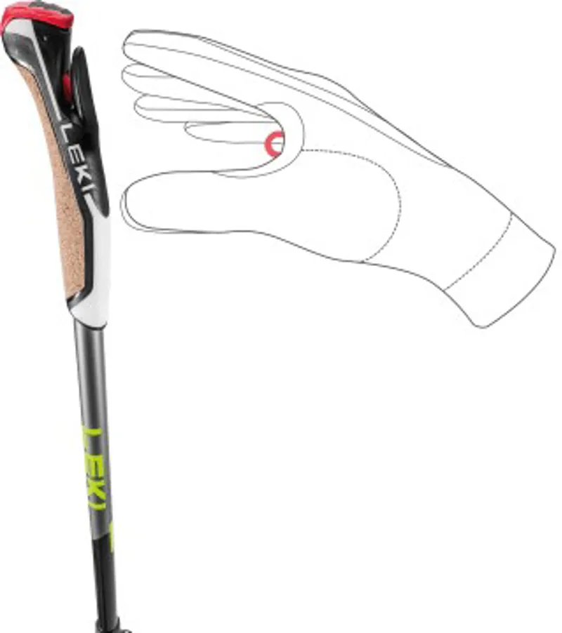 Leki Traveller Alu Nordic Walking Poles - Pair-2