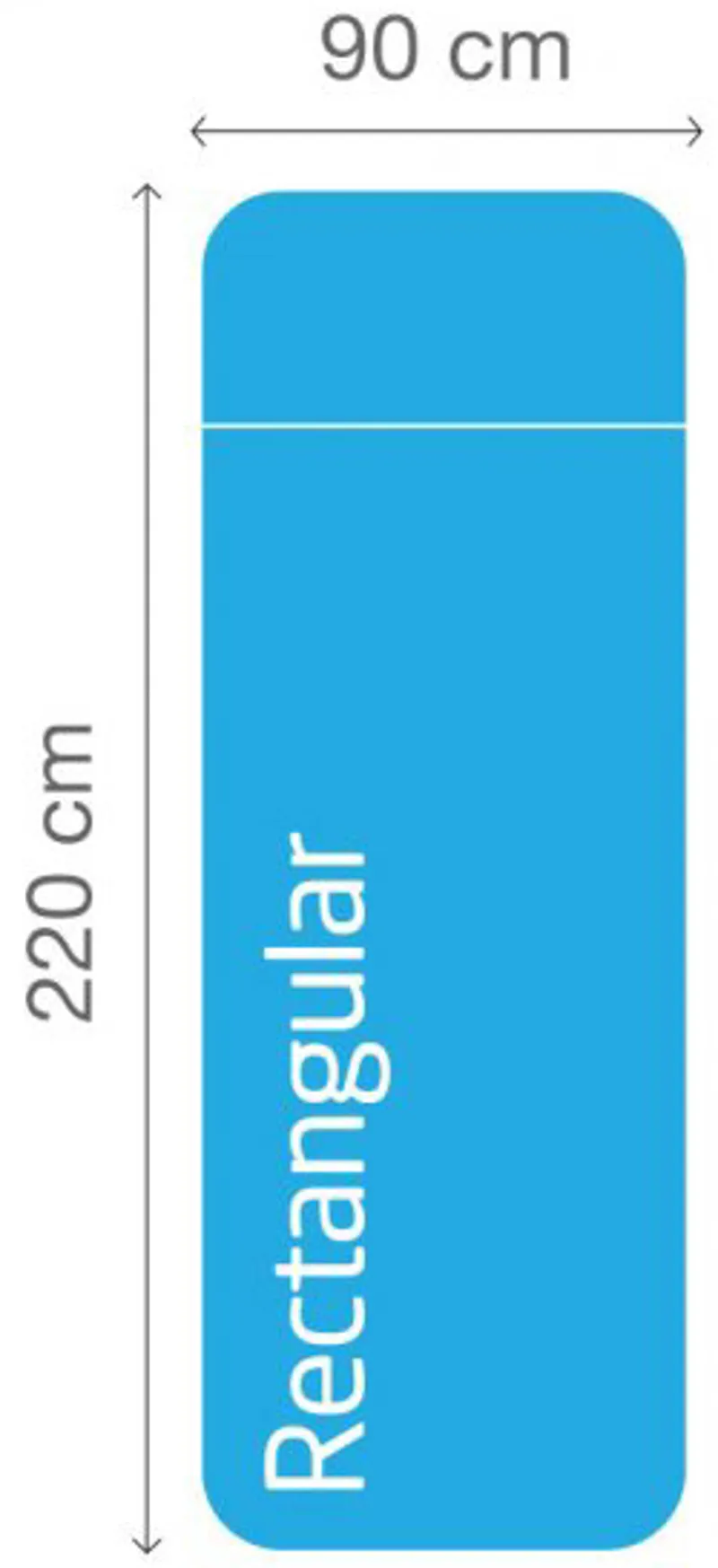 Lifeventure Cotton Sleeping Bag Liner - Rectangular-1