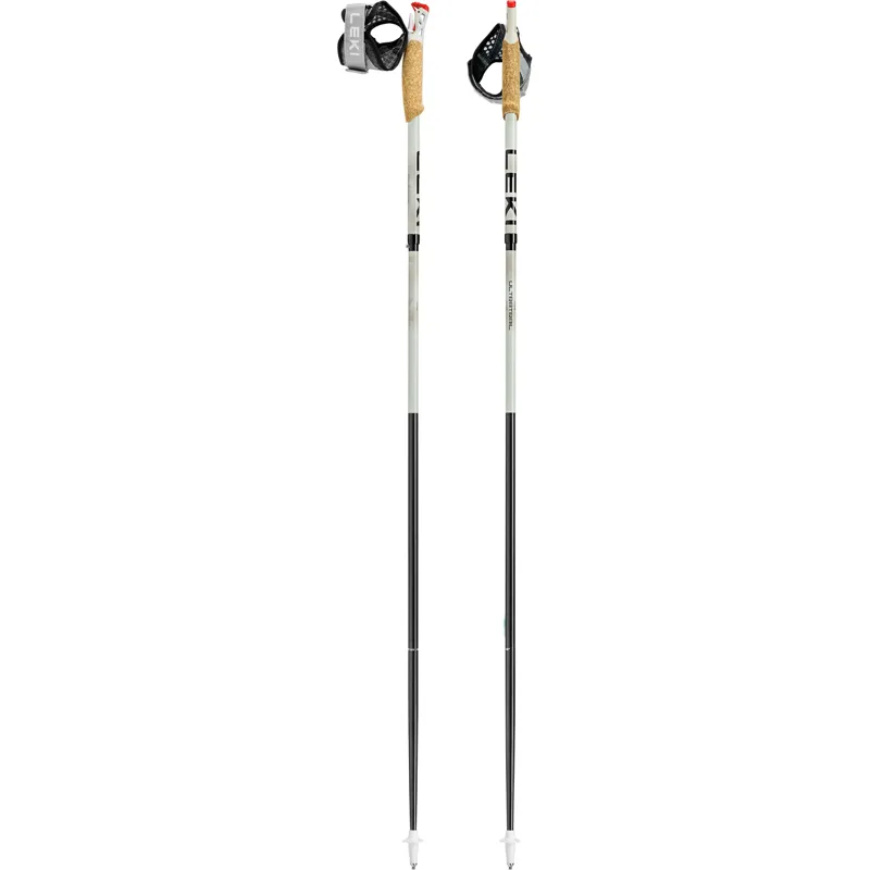 Leki Ultratrail FX.One Running Poles - Pair - Grey Light-Grey Dark-Black