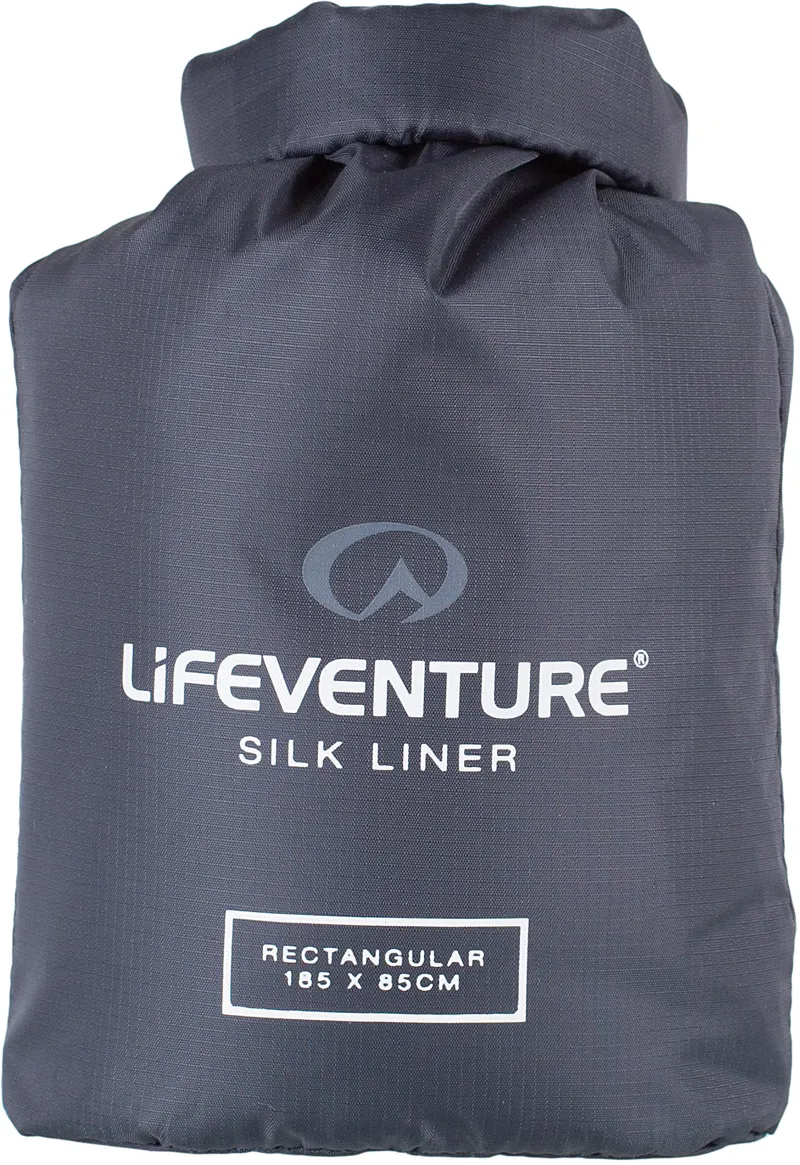 Lifeventure Silk Sleeping Bag Liner Rectangular