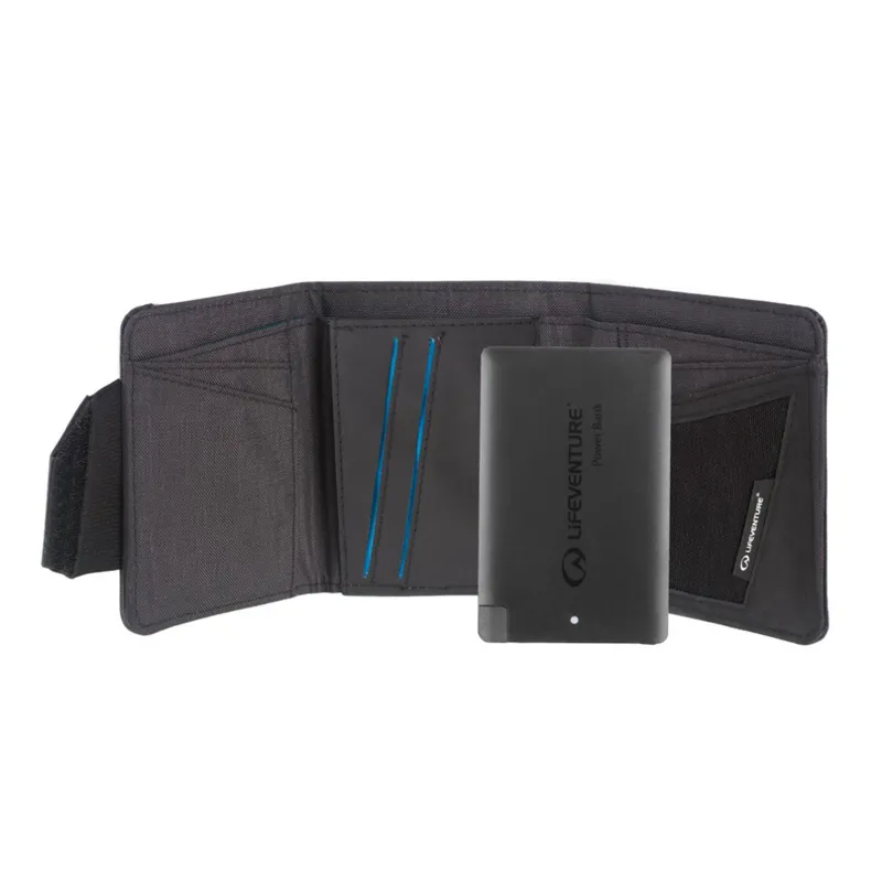 Lifeventure RFiD Charger Wallet with Power Bank - Recycled-5