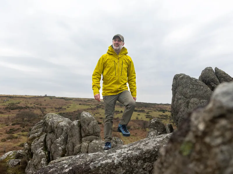 Rab Mens Latok GTX Jacket - Dark Pollen-5