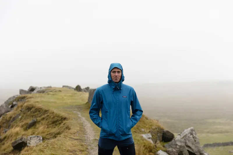 Patagonia Mens Torrentshell 3L Rain Jacket - Aquatic Blue-10