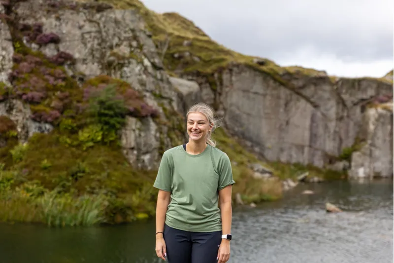 Rab Womens Rivelin Tee - Dark Fig Green-10