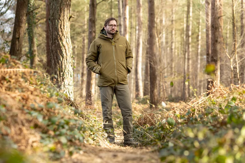 Rab Mens Optical Waterproof Down Jacket - Oak-4