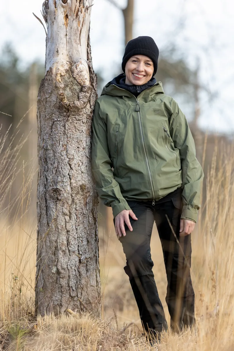 Rab Womens Kangri GTX Jacket - Light Khaki-4