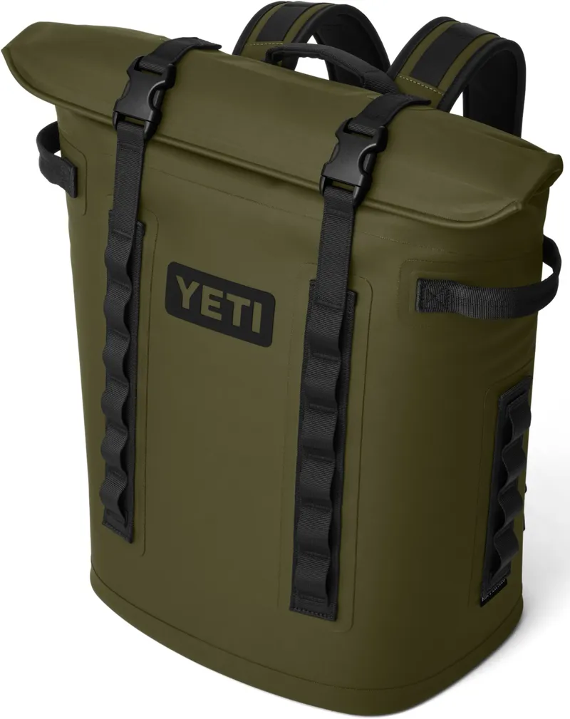 YETI Hopper Backpack M20 Soft Cooler - Olive-1