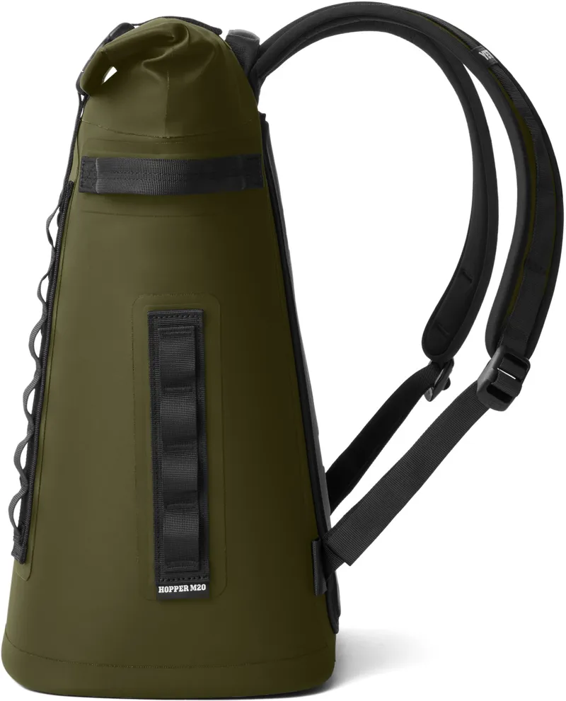 YETI Hopper Backpack M20 Soft Cooler - Olive-2