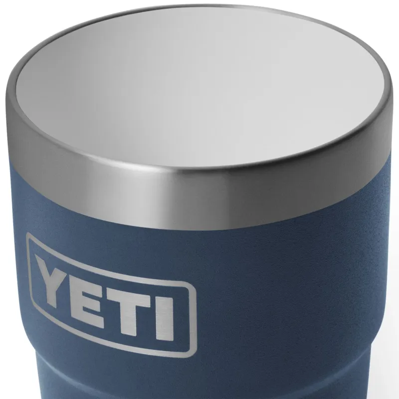 YETI Rambler 8oz Ceramic Lined Stackable Cup - Navy-2