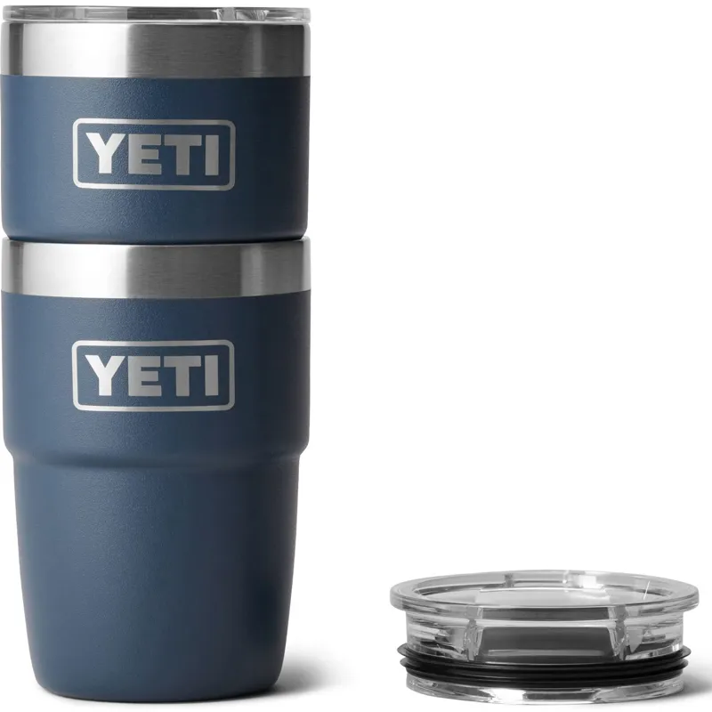 YETI Rambler 8oz Ceramic Lined Stackable Cup - Navy-5