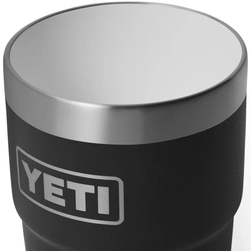 YETI Rambler 8oz Ceramic Lined Stackable Cup - Black-2