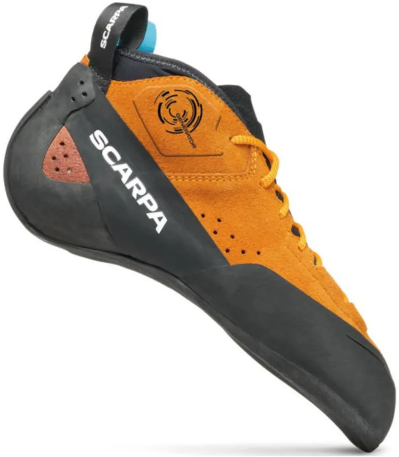 Scarpa Generator Mid Climbing Shoes - Orange-Rust