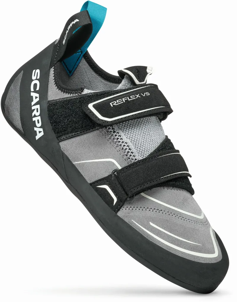 Scarpa Womens Reflex VS Climbing Shoe - Light Gray-Black-1