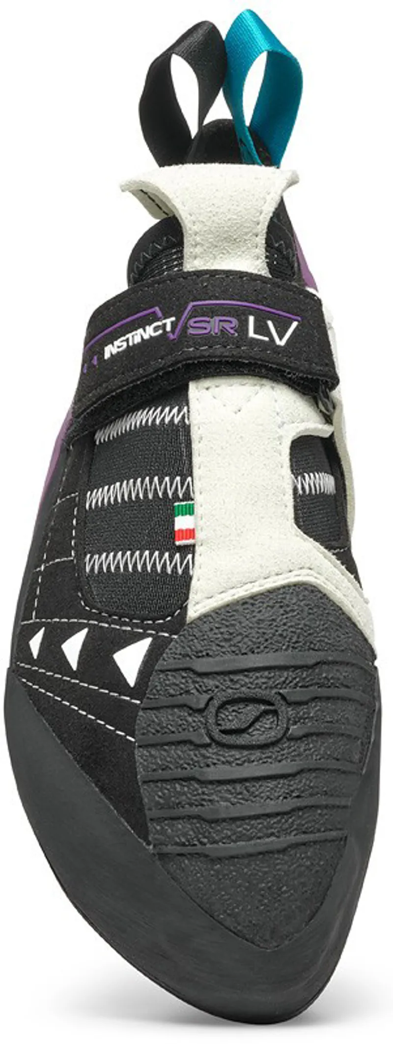 Scarpa Instinct VS-R LV Climbing Shoe - Black-Violet-Milk-2