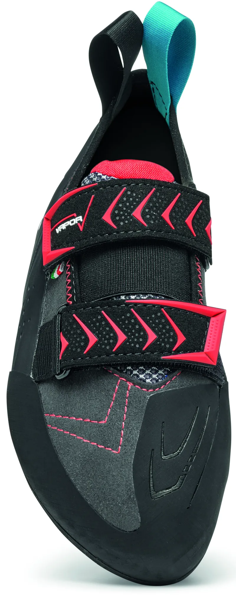 Scarpa Vapour V LV Climbing Shoe - Smoke-Coral-2