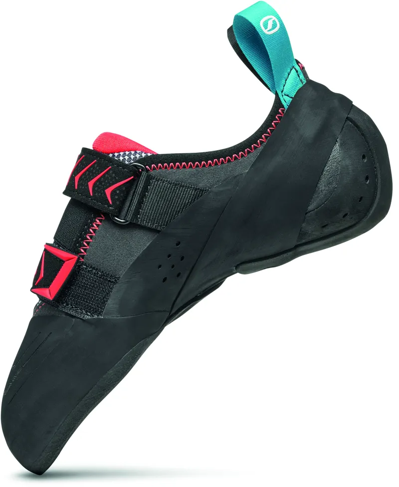 Scarpa Vapour V LV Climbing Shoe - Smoke-Coral-3
