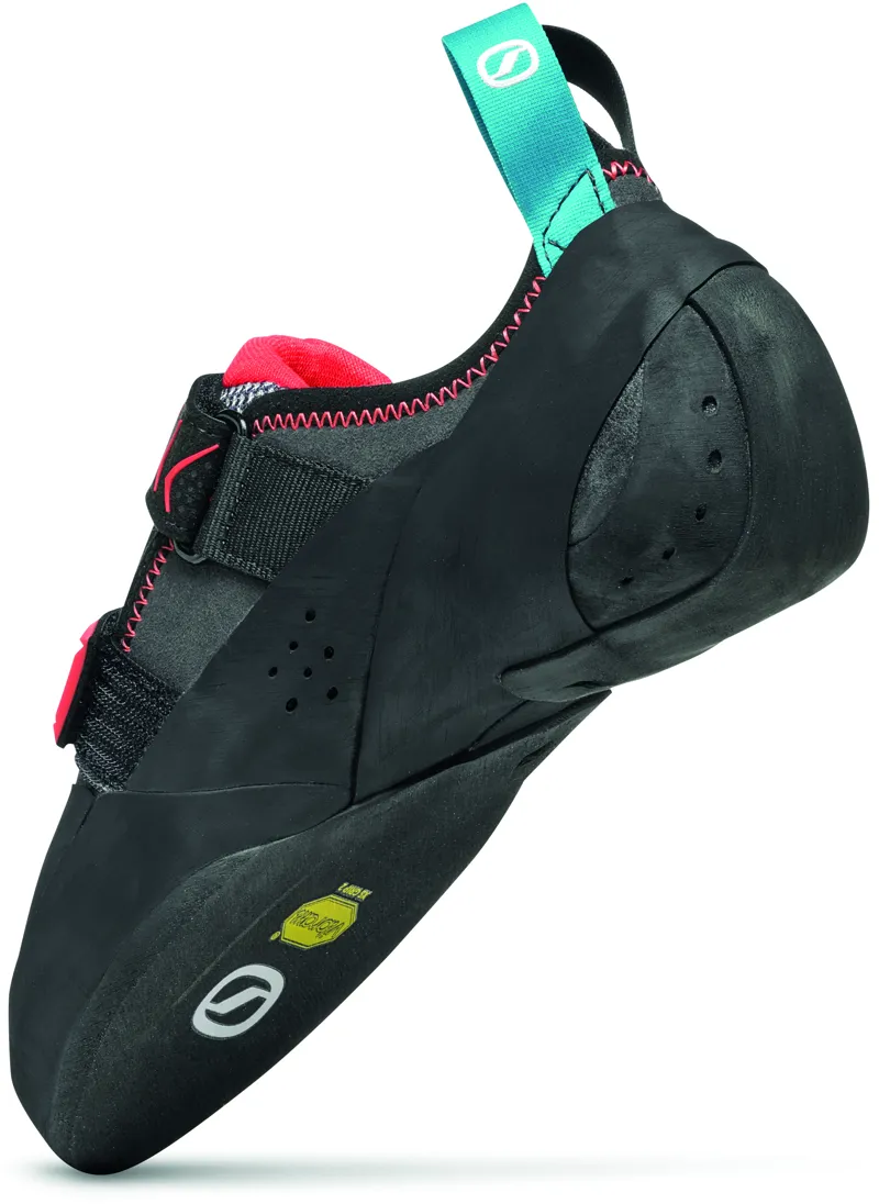 Scarpa Vapour V LV Climbing Shoe - Smoke-Coral-4