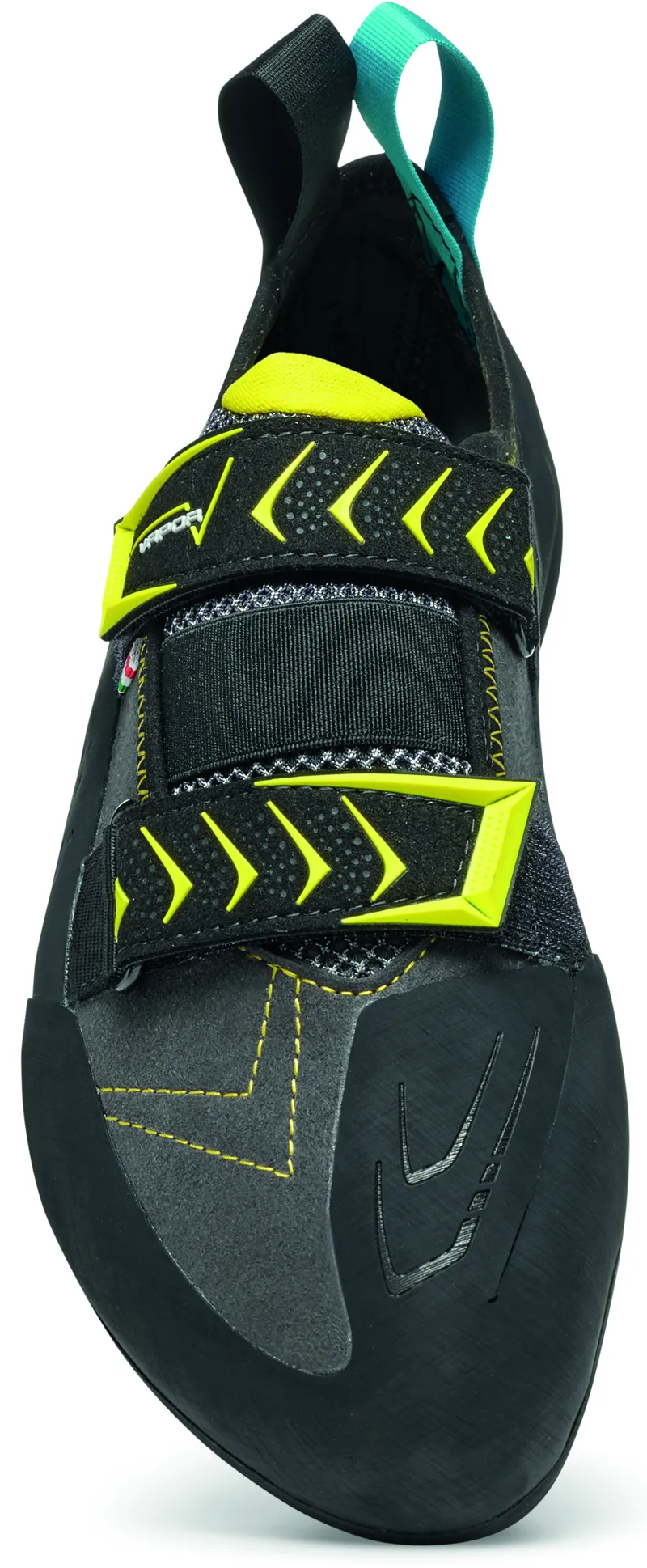 Scarpa Vapour V Climbing Shoe - Smoke-Yellow-2