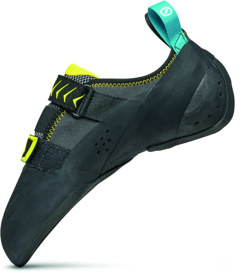 Scarpa Vapour V Climbing Shoe - Smoke-Yellow-3