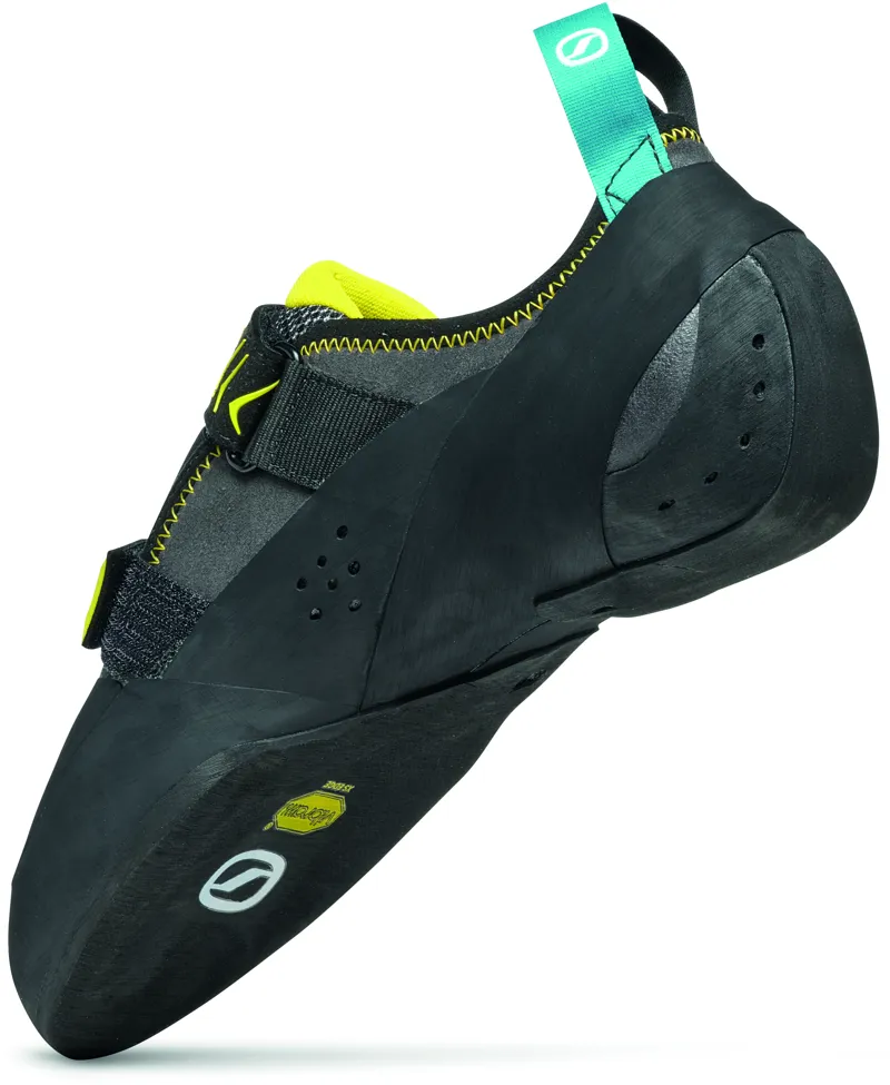 Scarpa Vapour V Climbing Shoe - Smoke-Yellow-4