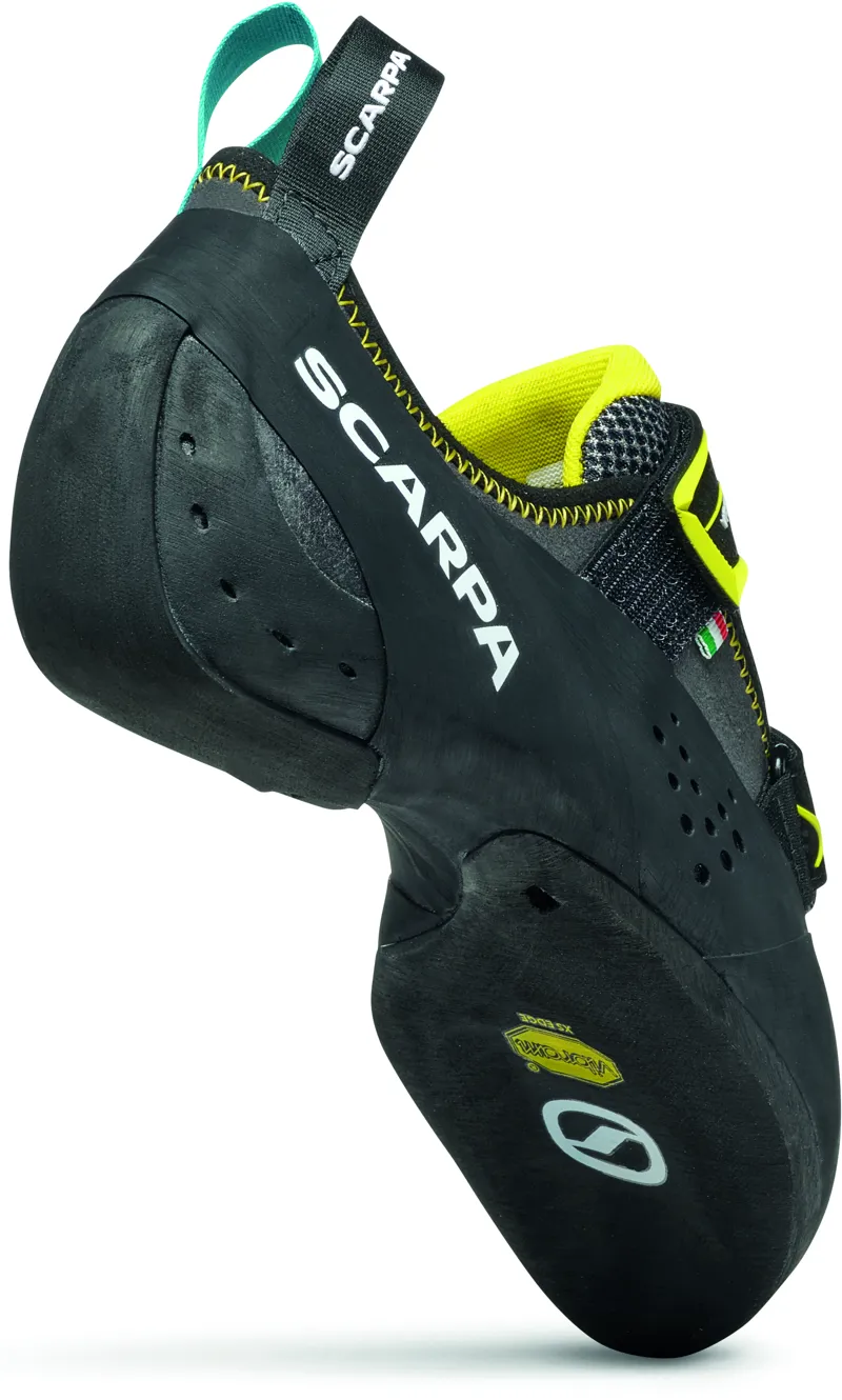Scarpa Vapour V Climbing Shoe - Smoke-Yellow-5
