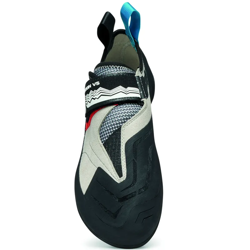 Scarpa Origin VS Climbing Shoes - Light Gray-Red-1