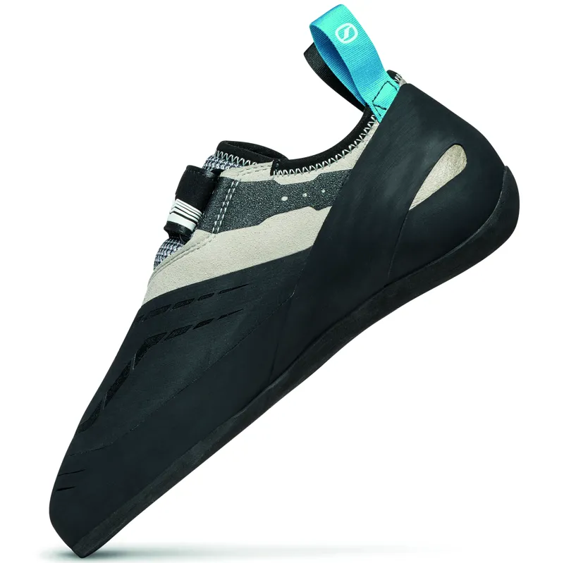 Scarpa Origin VS Climbing Shoes - Light Gray-Red-2