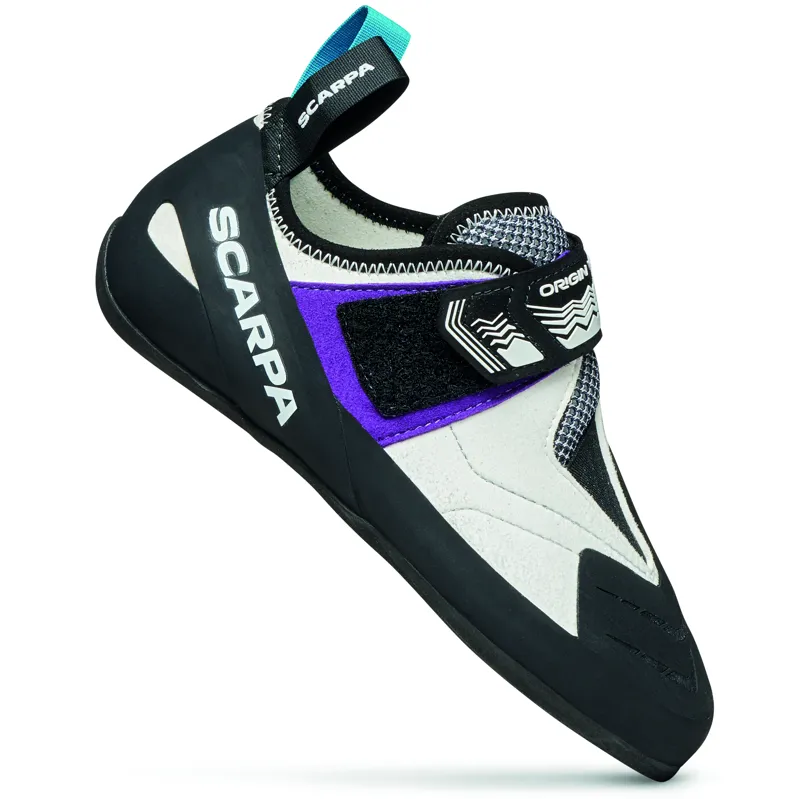 Scarpa Origin VS LV Climbing Shoes - White-Purple-5