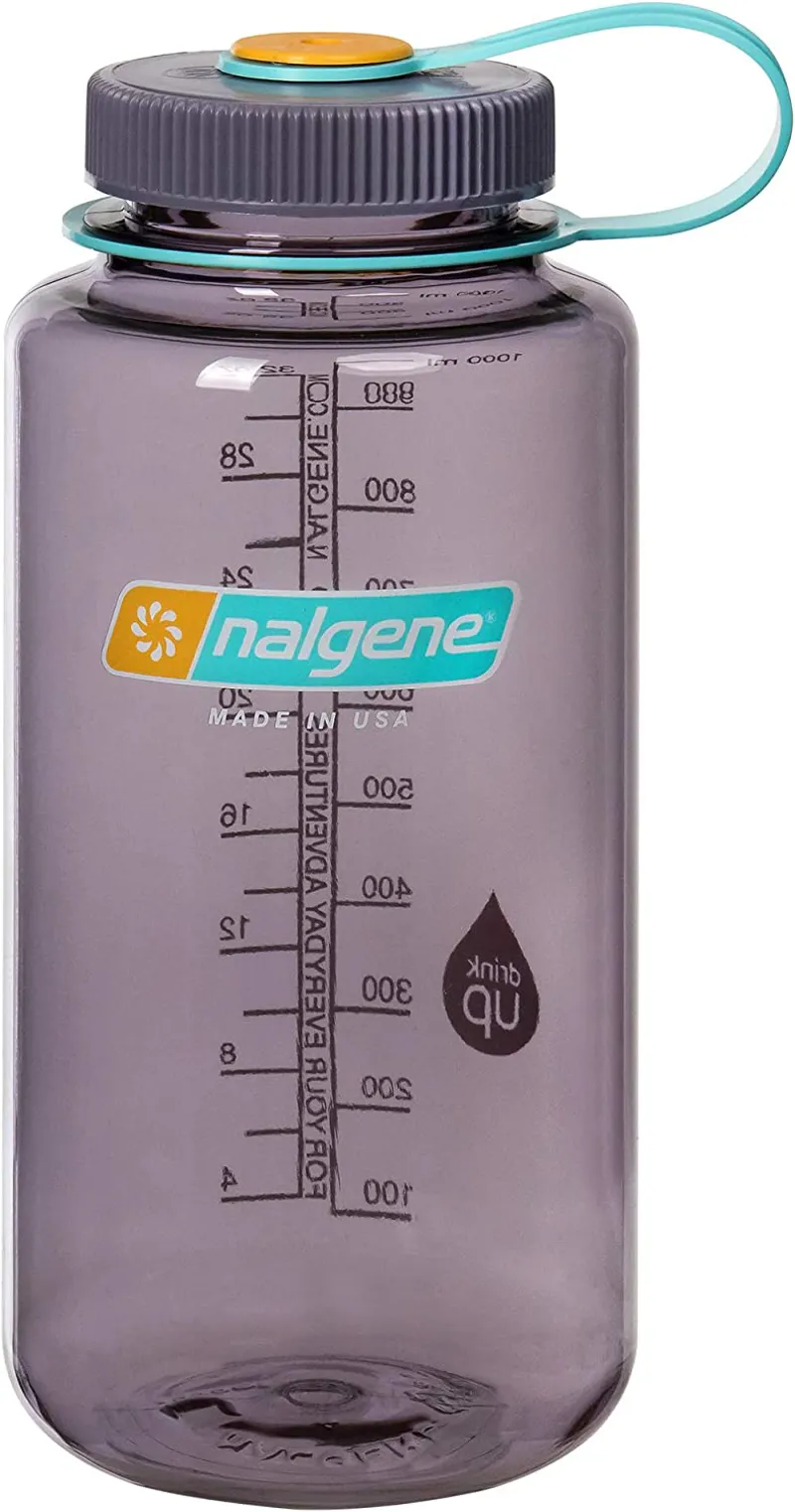 Nalgene Tritan Sustain Wide Mouth Bottle - 1L - Aubergine