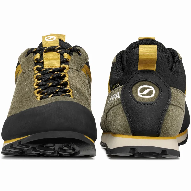 Scarpa Mens Crux 2 GTX Approach Shoes - Kalamata-Lemon Curry-4