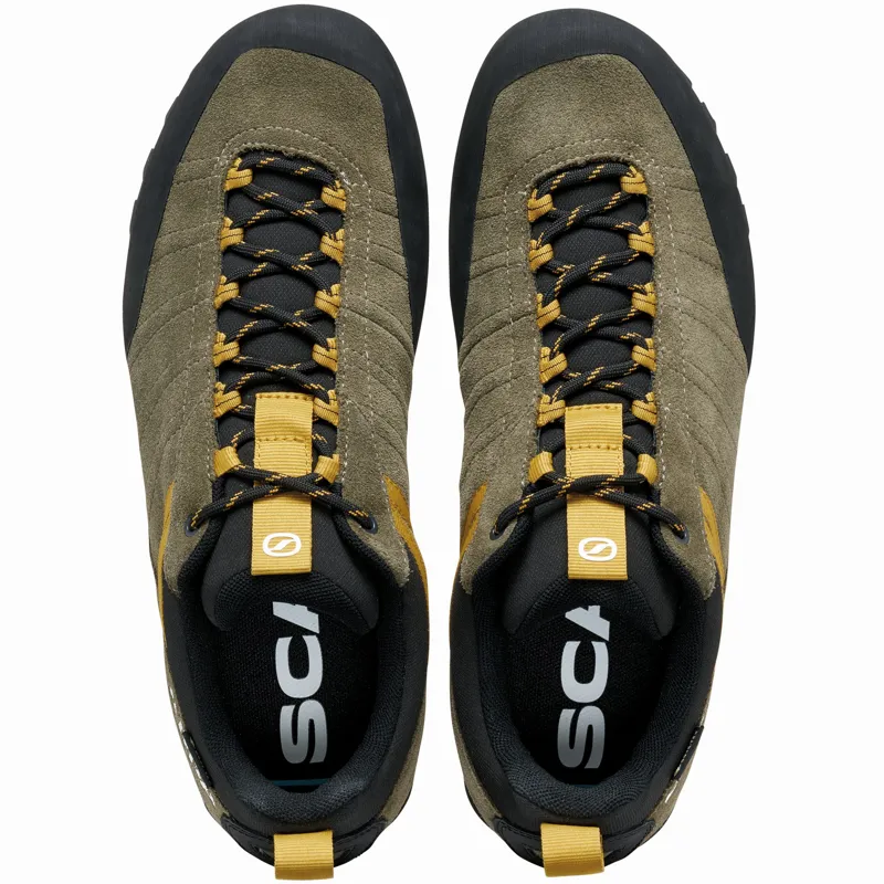 Scarpa Mens Crux 2 GTX Approach Shoes - Kalamata-Lemon Curry-5
