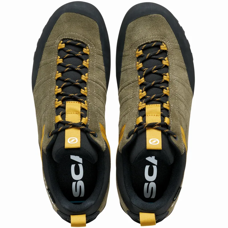 Scarpa Mens Crux 2 GTX Approach Shoes - Kalamata-Lemon Curry-5