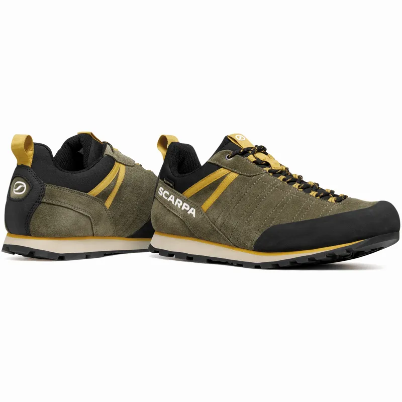Scarpa Mens Crux 2 GTX Approach Shoes - Kalamata-Lemon Curry-3