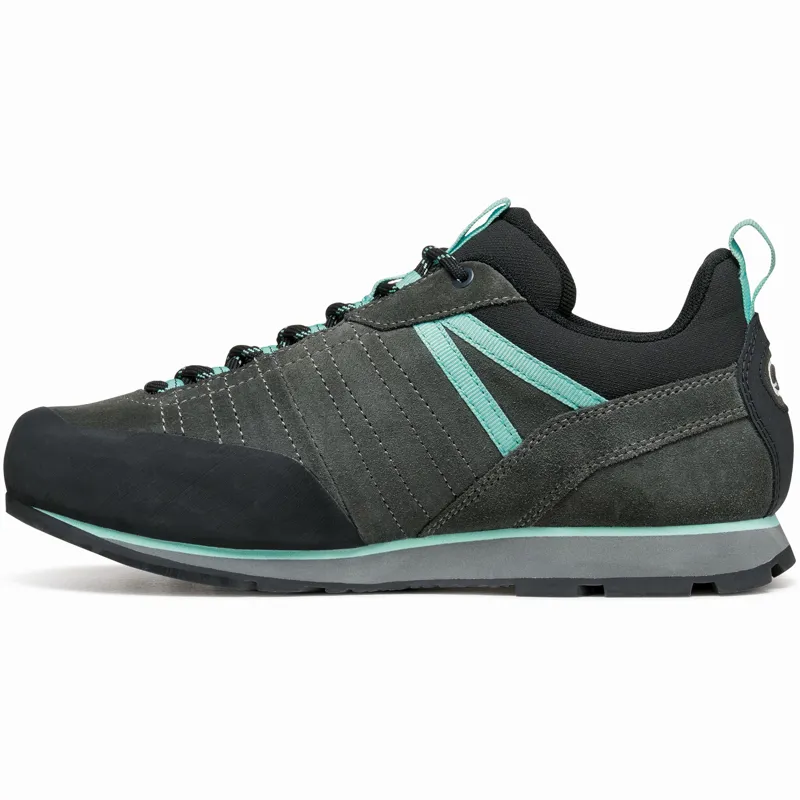 Scarpa Womens Crux 2 GTX Approach Shoes - Shark-Aqua-2