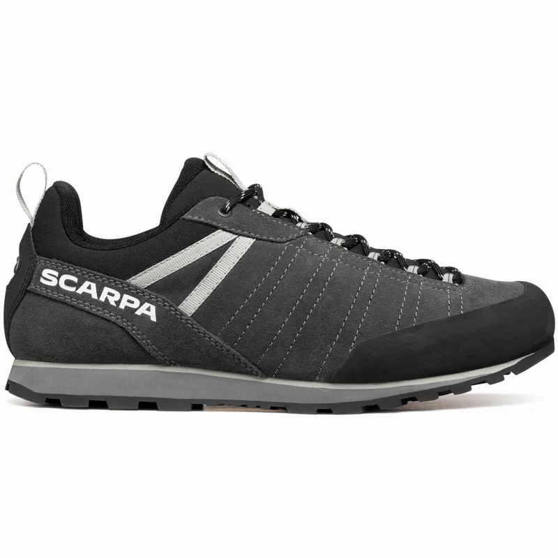 Scarpa Mens Crux 2 Approach Shoes - Shark-Light Olive-1