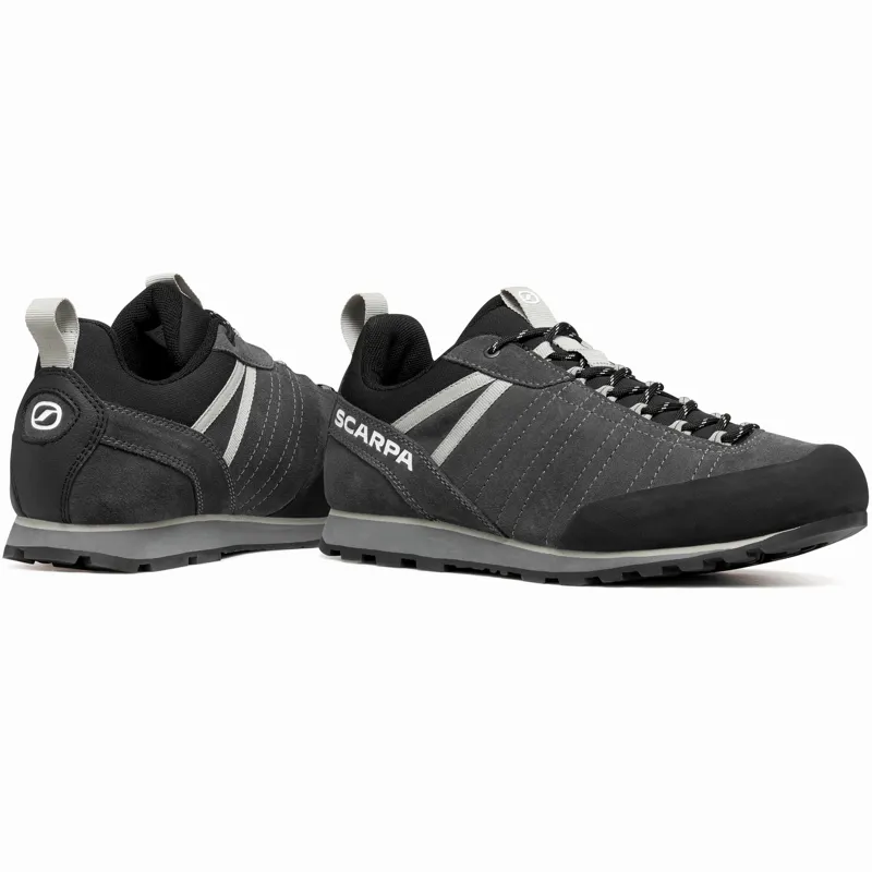 Scarpa Mens Crux 2 Approach Shoes - Shark-Light Olive-3