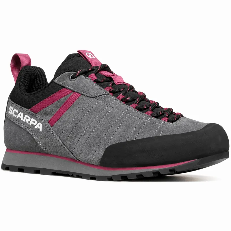 Scarpa Womens Crux 2 Approach Shoes - Smoke-Raspberry