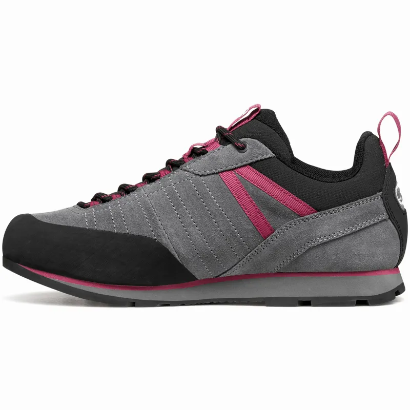 Scarpa Womens Crux 2 Approach Shoes - Smoke-Raspberry-2