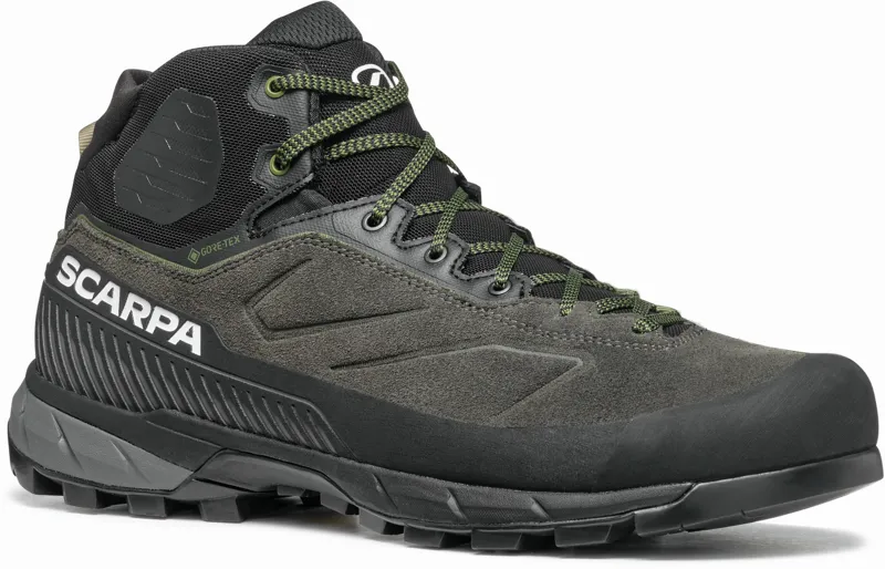 Scarpa Mens Rapid XT Mid GTX Boots - Shark-Military
