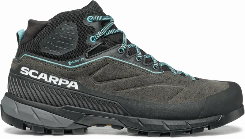 Scarpa Womens Rapid XT Mid GTX Boots - Shark-Aqua-1